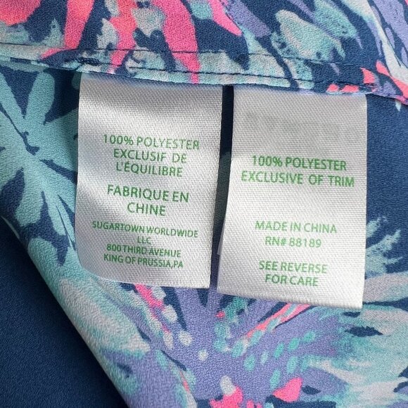 Lilly Pulitzer Women's Marilina Tunic Top Size XS - Picture 8 of 8